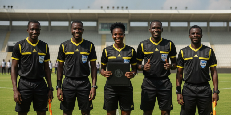 Liberian referees secure CAF and FIFA appointments despite domestic threats