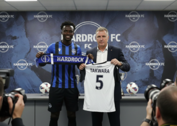 Hardrock FC signs Warriors defender Gerald Takwara to bolster defense