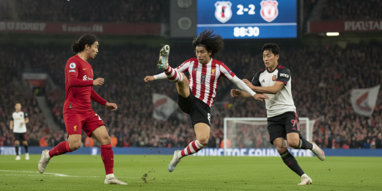 Liverpool pursue Kaishu Sano in £43m transfer race with Manchester United