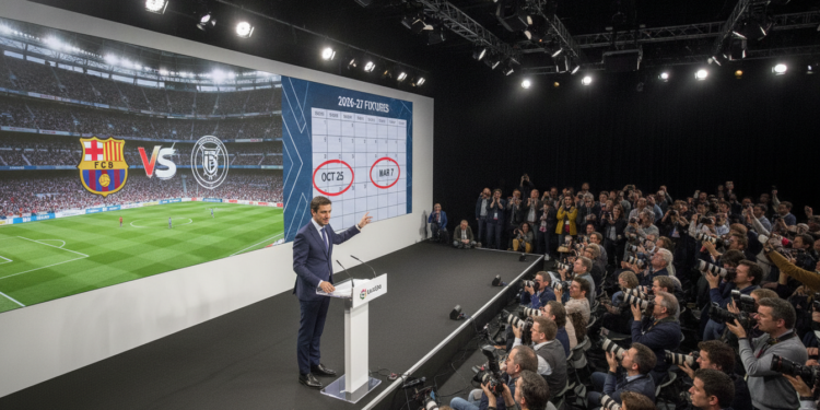 LaLiga EA Sports unveils 2026-27 fixtures with El Clásico dates revealed