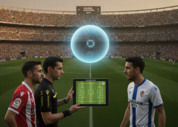 LaLiga announces automatic offside chip in match balls for next season