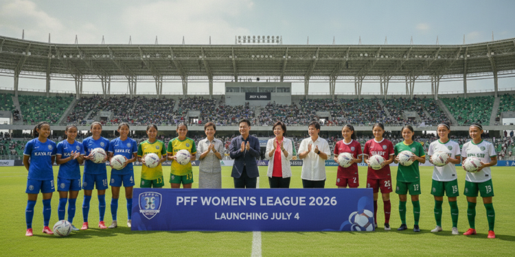 PFF Women's League 2026 launches July 4 featuring Kaya, FEU, UP, DLSU