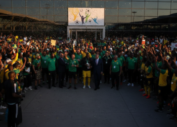 Bafana Bafana greeted by thousands at OR Tambo after historic 2026 World Cup run