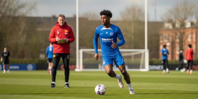Manchester United revive pursuit of Brighton midfielder Carlos Baleba