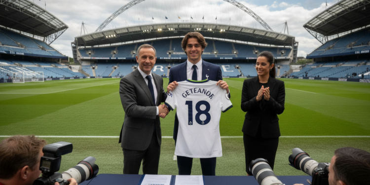 Mateus Fernandes completes £85m Tottenham move and will wear No 18