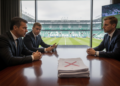 Atletico Madrid pursue Hjulmand as Sporting confirms talks and rejects €40m bid