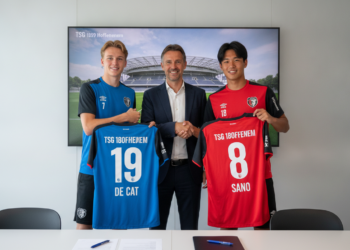 Hoffenheim reach verbal agreement for Nathan De Cat and Kodai Sano