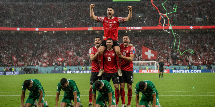 Switzerland end 88-year wait, beat Algeria to reach Round of 16