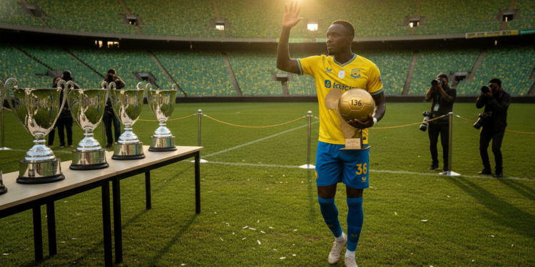 Peter Shalulile officially leaves Mamelodi Sundowns after six years, 136 goals