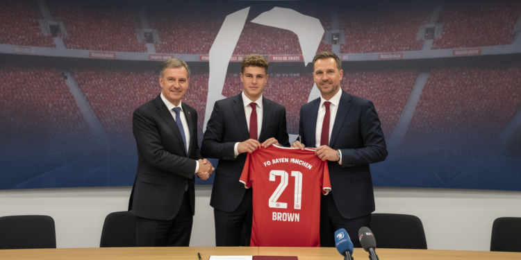Bayern Munich complete signing of Germany left-back Nathaniel Brown
