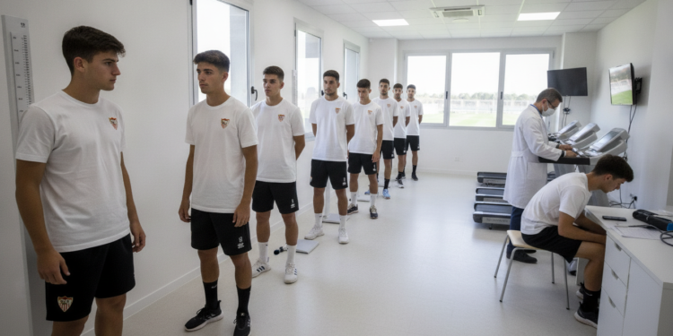 Sevilla Undergoes Pre-Season Medicals, Calls Up Nine Academy Players