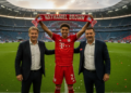 Bayern Munich confirm €55m signing of Nathaniel Brown from Eintracht Frankfurt