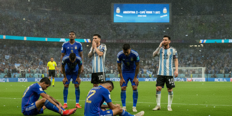Cape Verde's World Cup run ends in extra time against Argentina