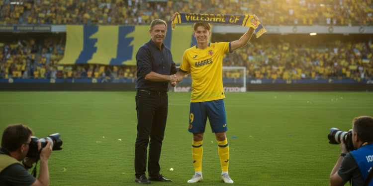 Villarreal announces signing of 17-year-old Estonian striker Andero Kaares