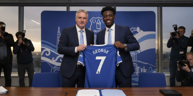 Everton complete £18m signing of Tyrique George from Chelsea