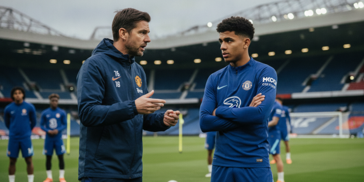 Manchester United hold initial talks for Chelsea midfielder Andrey Santos