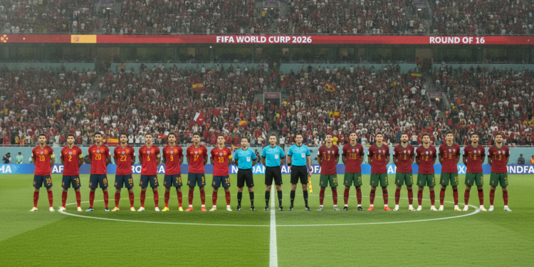 Spain and Portugal confirm lineups for World Cup 2026 Round of 16