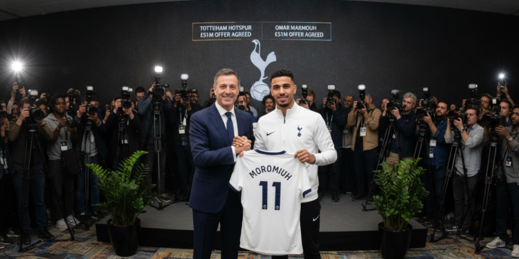Tottenham set to submit £51m offer for Omar Marmoush