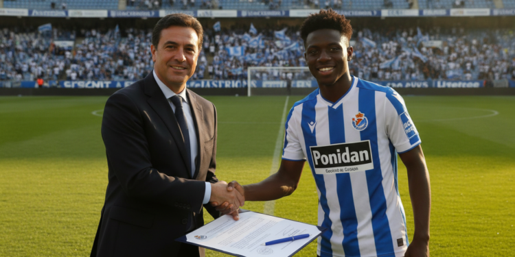 Deportivo La Coruña nears signing Bright Ede as centre-back on five-year deal