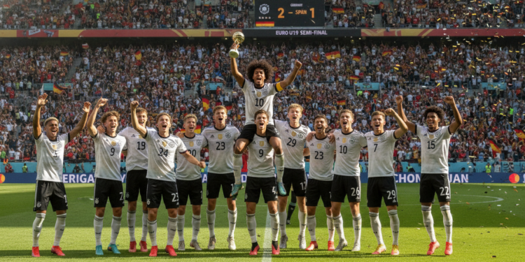 Germany U19 reach Euro semifinals and secure 2027 U20 World Cup spot