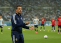 Argentina coach Scaloni dismisses pressure as defending champions face Egypt