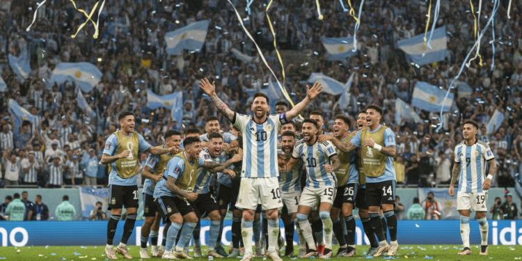 Argentina secure World Cup quarter-final after rally from 2-0 down, Messi inspires