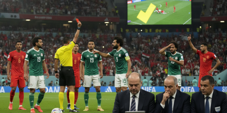 Egypt files complaint with FIFA alleging biased officiating in World Cup Round of 16
