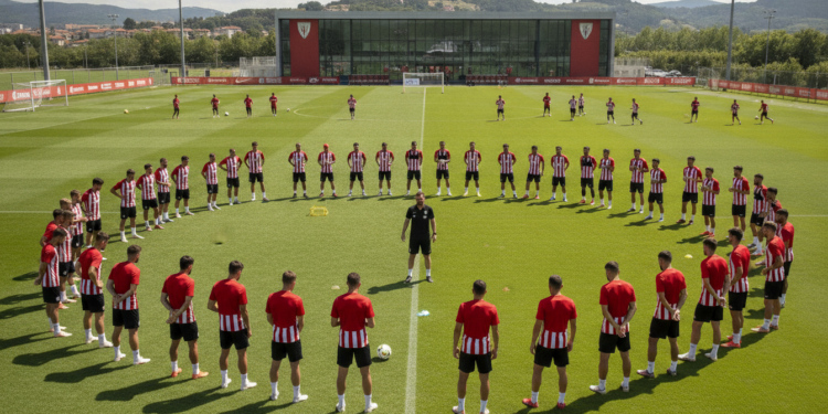 Athletic Bilbao conducts first training under Edin Terzic with 29 players