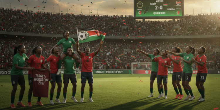 Kenya's Harambee Starlets qualify for WAFCON Morocco 2026, target 2027 World Cup