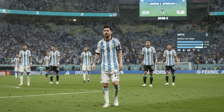 Argentina ranked fourth by Opta supercomputer with 15.9% World Cup odds