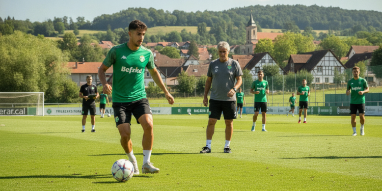 Fran García completes move to Betis, trains with Pellegrini in Germany