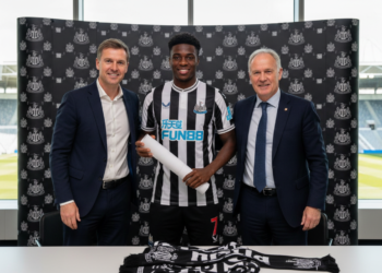 Newcastle United confirm €60m signing of Johan Manzambi from Freiburg