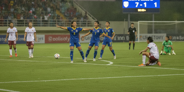 Kaya FC-Iloilo surges past UP 7-1 to strengthen PFF Women's League title defense