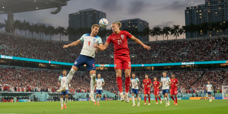 England face Norway in World Cup quarter-final in Miami with Kane vs Haaland