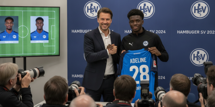 Hamburger SV complete signing of Martin Adeline while continuing pursuit of Fábio Vieira