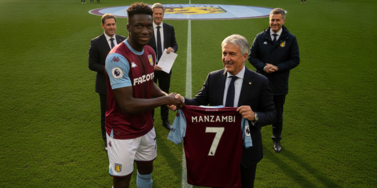 Aston Villa reach €70m agreement to sign Johan Manzambi from Freiburg