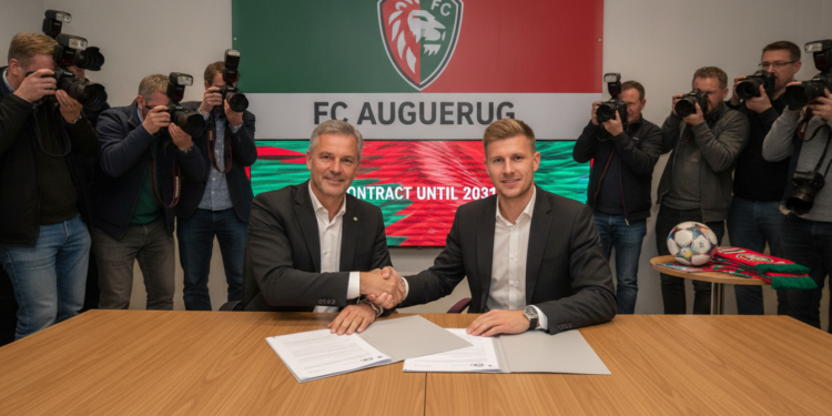 Hennes Behrens signs for FC Augsburg on contract until 2031