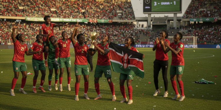 Kenya's Junior Starlets Clinch FIFA U-17 World Cup Spot After 3-1 Win