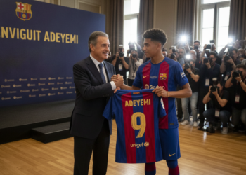Barcelona complete signing of Karim Adeyemi after prolonged pursuit
