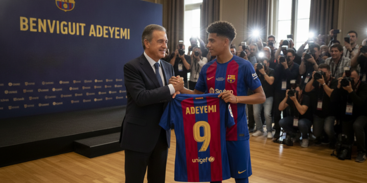 Barcelona complete signing of Karim Adeyemi after prolonged pursuit