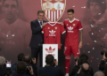 Sevilla unveils 2026-27 retro red second kit featuring Adidas Trefoil
