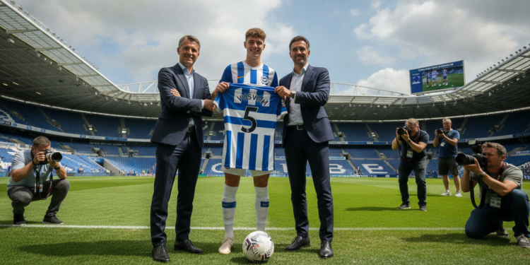 Luka Vušković joins Brighton for £50m after breakout Bundesliga season