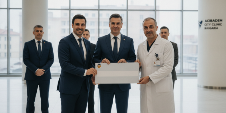 Valencia CF Players Association transfers fundraising proceeds to Acibadem City Clinic in Bulgaria