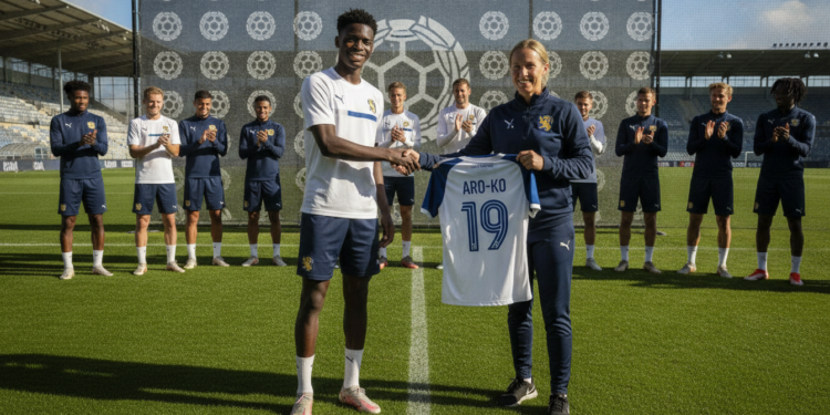Humphrey Aroko joins FC Copenhagen and heads on loan to Rosengard