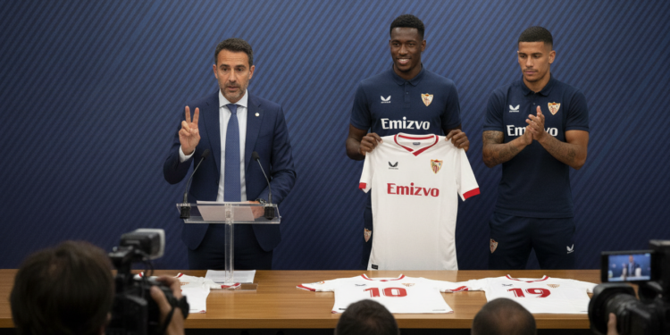 Sevilla sporting director Navarro outlines transfer plan after three new signings
