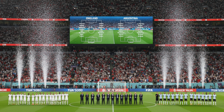 England vs Argentina announce starting lineups for 2026 World Cup semi-final