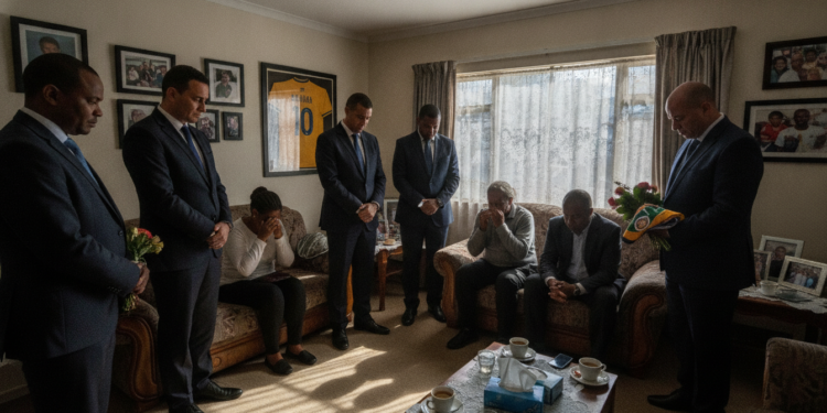 Jayden Adams mourned as SAFA delegation visits family to pay respects