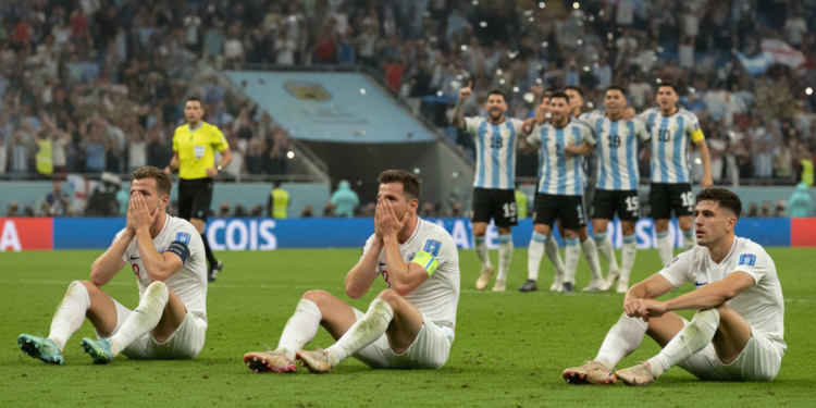 England Lose World Cup Semi-Final to Argentina After Two Late Goals