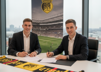 Dynamo Dresden complete permanent signing of Ben Bobzien after loan spell