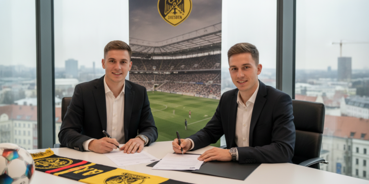 Dynamo Dresden complete permanent signing of Ben Bobzien after loan spell